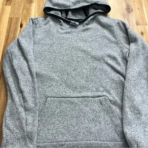 Nike Therma-Fit Gray Hoodie Sweatshirt – Size Large (Fits Smaller) thumbnail 1