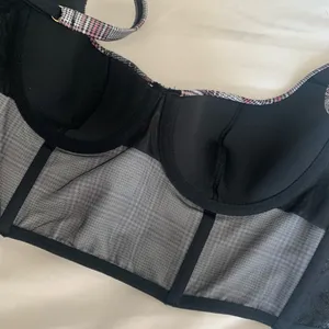 Victoria’s Secret Plaid Corset Top 34B thumbnail 7
