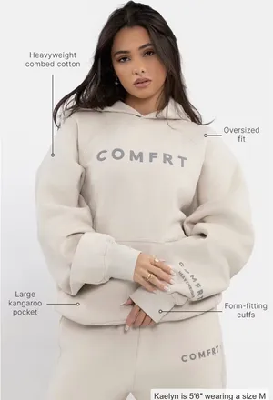 Comfrt colors hoodie and shorts set thumbnail 1