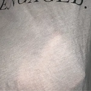 Wildfox Engaged Beige Swoop Neck T-Shirt Oversized thumbnail 7
