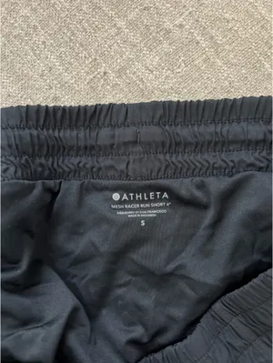 Athleta Mesh Racer Shorts 4" Run Shorts thumbnail 3