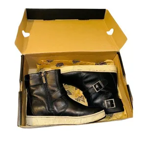 Harley Davidson Women’s Bateman Black Motorcycle Engineer Boots Size 6.5 thumbnail 1