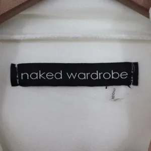 Naked Wardrobe Cream Turtleneck Long Sleeve Bodysuit Small thumbnail 3