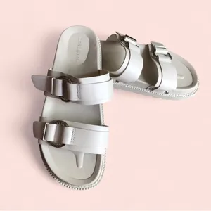 Indigo rd Women's Cream Double-Buckle Slide Sandals Size 8.5 EUC thumbnail 10