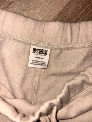 PINK Victoria's Secret Flare Sweat Pants with Foil Logi thumbnail 3