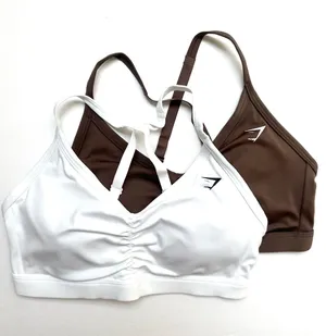 Gymshark S Ruched Sports Bra Set thumbnail 1