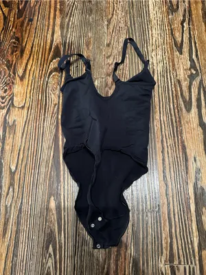 SKIMS NWOT Onyx seamless sculpt Shapewear thong Large thumbnail 2