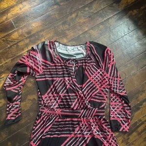 Lularoe peasant wrap look Jody artsy nursing L dress thumbnail 3
