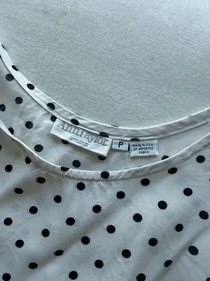 Ann Taylor vintage polka dot tank top thumbnail 2