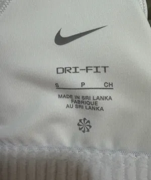 Nike Dri-Fit Sports Bra Racerback White thumbnail 3