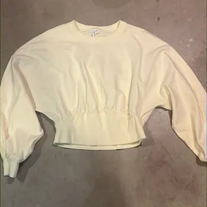 Lululemon LA Ribbed Waist‎ Long Sleeve Shirt Size 10 C16 thumbnail 4