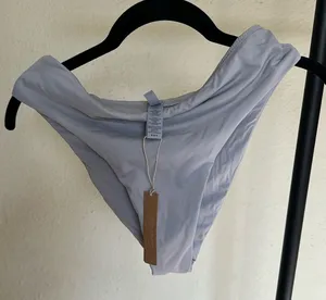 Skims swim‎ bottoms MID WAIST COLOR CHROME SIZE M NWT thumbnail 1