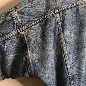 Vintage Tiger Fox Acid Wash Denim Jean Jacket size large‎ oversized thumbnail 15