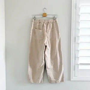 Young Fabulous & Broke YFB Wide Leg Cropped Pants Size L thumbnail 3