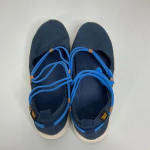 Teva Voya Infinity Mary Jane‎ Navy Blue Mesh Bungee Strap Flats 1106869 Womens 8 thumbnail 5