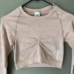Gymshark sz S pink adapt camo seamless long sleeve crop‎ top thumbnail 5
