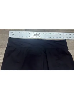 Nike Mini Golf Performance Skirt Skort Women Large Black Tennis Pickleball thumbnail 8