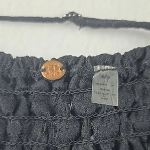 Free People -1211 Women's One Adella‎ Slip Lace Dress in Black Size Small thumbnail 4