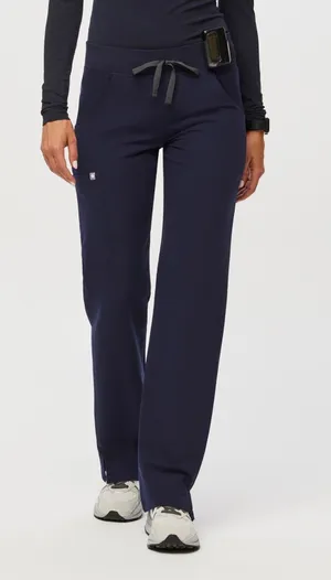 FIGS Kade Cargo Scrub Pants Navy thumbnail 1