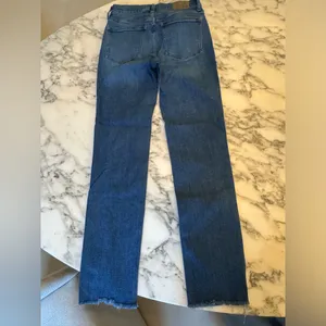 VTG Madewell Stovepipe Jeans Sz 27 tear in backside thumbnail 3