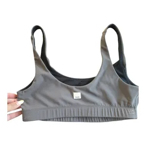 Vuori AllTheForm Gray Sports Bra Size: S thumbnail 2