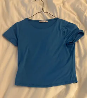 TJ Maxx Blue Top Crop thumbnail 1