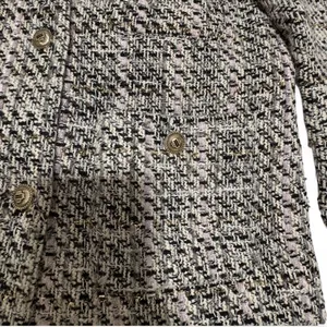 Maje Elegant Tweed Jacket Size S thumbnail 4