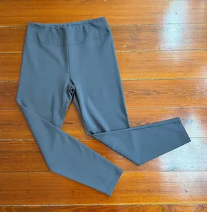 Lulu-B Charcoal Grey Athletic Casual Leggings Sz Medium 💚🍄 thumbnail 1