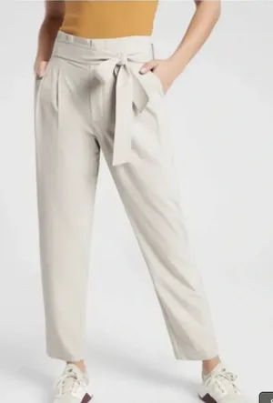 Athleta Skyline II cream dress pants thumbnail 1