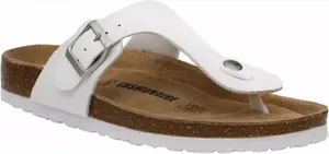 CUSHIONAIRE Leah Leather Thong Sandals Size 7 Granola thumbnail 1