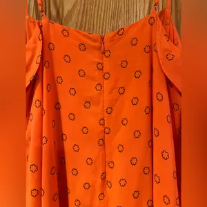 Urban‎ Outfitters Ooh La La Orange Red Rouge Side-Slit Romper Overlay Maxi Dress thumbnail 13