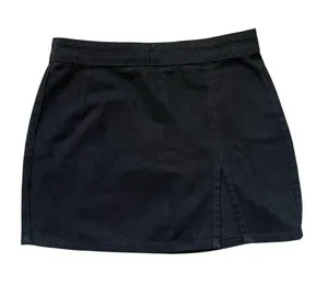 LIONESS Lola Black Denim Mini Skirt NEW Size 6 thumbnail 5