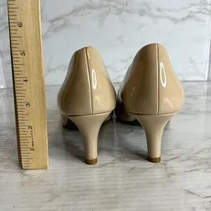 LifeStride Womens Parigi Pumps Beige Faux Leather Kitten Heels 8.5 M thumbnail 6
