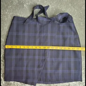 Express Wrap‎ Plaid Skirt thumbnail 7