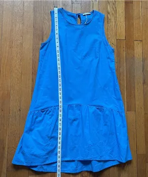 Reserved A-Line Drop Waist Dress with Pockets thumbnail 7