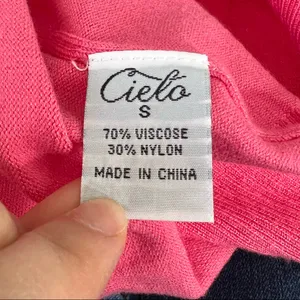 Cielo Pink Open Cardigan‎ Size Small NWT thumbnail 9