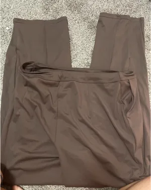 Women’s XXL workout leggings Brown thumbnail 1