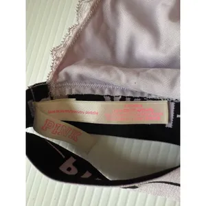 PINK Victoria's Secret Lace Bralette Racerback Light Purple Bra Size M‎ thumbnail 5
