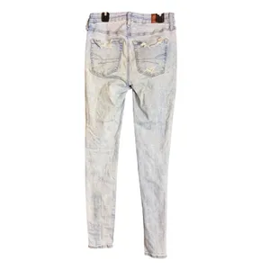 American Eagle Womens 4 Regular Hi-Rise Jegging Jeans Luxe Stretch Distressed thumbnail 3