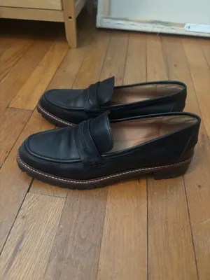 Madewell Loafers Leather Black thumbnail 2