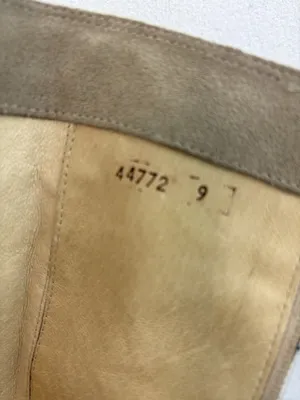 -J. Crew Boots Womens Size 9 Suede Leather Mid Calf Quiet Luxury Old Money Italy thumbnail 13