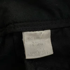 Theory Stretchy Black Pants Boot Cut Size 6 Rayon Inseam 30.5" Classic thumbnail 6