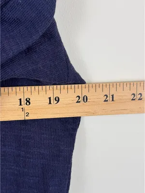 Apiece Apart Olimpio Puff Sleeve Sweatshirt Blue Cotton Women’s XL thumbnail 11