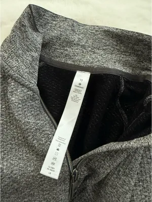 Lululemon gray quarter zip thumbnail 2