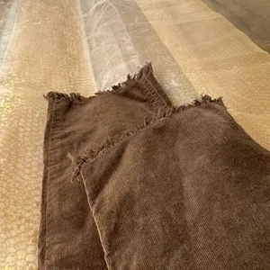 Free People Reagan Walnut Brown Button Fly Corduroy Ankle Jeans Size 30 thumbnail 6