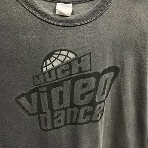 The Vintage Shop Vintage 90s Y2K Much Video Dance Party Promo T-Shirt Unisex MTV XL Gray 00s thumbnail 2
