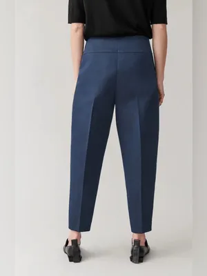 COS Cropped Trousers With Textured Fabric 6 thumbnail 4