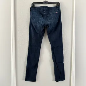 Hudson Metallic W427DHA Straight Skinny Denim Jeans 27 thumbnail 2