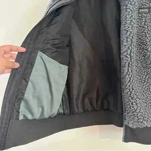 Bass Outdoor Women Route Hiking‎ Faux Sherpa Vest Size Small Gray Outdoorsy thumbnail 8