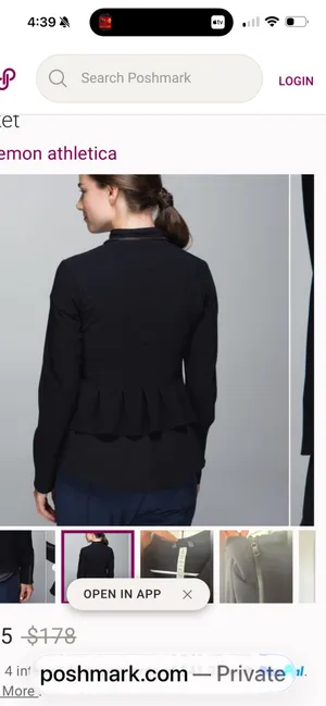 Lululemon Bust A Move Jacket Black thumbnail 8
